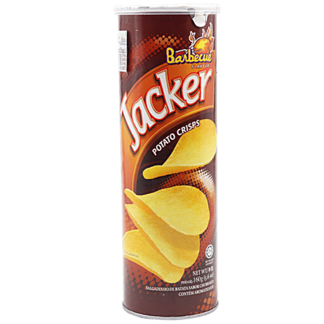 JACKERS POTATO CRISPS BARBEQUE 160G